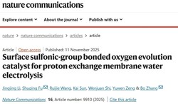 SHINE-HYDROGEN News | Back in a Top Journal: Zhang Bo's Team Breaks Through the Stability Bottleneck of PEM Water Electrolysis Catalysts with an Innovative Strategy